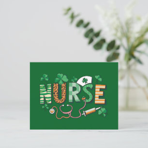 Geschenke zum Tag des Pflegepersonals St. Patricks Postkarte