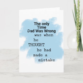 Geschenke zum Vater von Tochter Karte