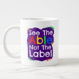 Geschenke zur Sensibilisierung für Autismus Jumbo-Tasse