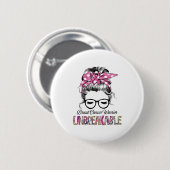 Geschenke zur Unterstützung des Brustkrebs Button (Vorne & Hinten)