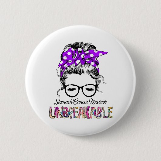 Geschenke zur Unterstützung des Krebsbewusstseins  Button (Vorderseite)