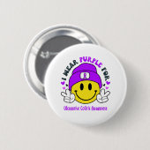 Geschenke zur Unterstützung von Colitis Awareness Button (Vorne & Hinten)