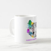 Geschenke zur Unterstützung von Colitis Awareness  Kaffeetasse (Vorderseite Links)