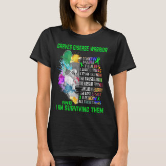 Geschenke zur Unterstützung von Graves Disease Awa T-Shirt