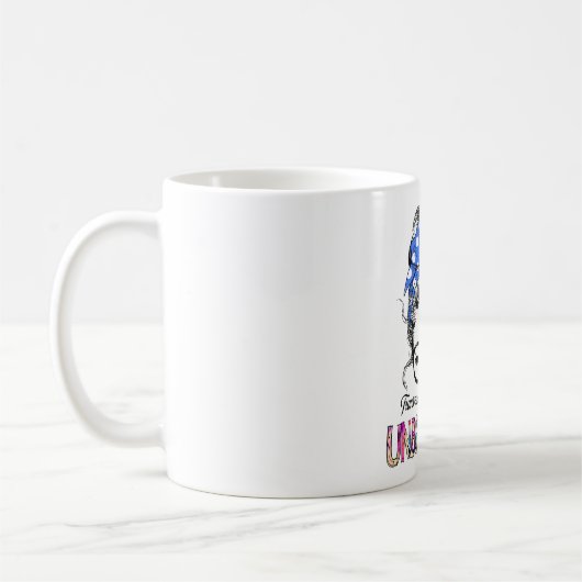 Geschenke zur Unterstützung von Multimedia-Myeliti Kaffeetasse (Links)