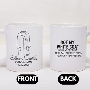 Geschenke zur White Coat Zeremonie, White Coat, Me Kaffeetasse