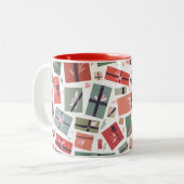 Geschenke Zweifarbige Tasse (Vorderseite Links)