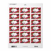 Geschenketikett Adressaufkleber (Vorne)