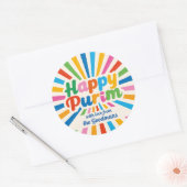 Geschenketikett für benutzerdefinierte Zwecke Runder Aufkleber (Umschlag)