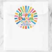 Geschenketikett für benutzerdefinierte Zwecke Runder Aufkleber (Tasche)