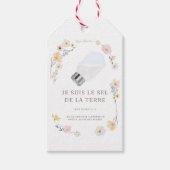 Geschenketikett "Ich bin das Salz der Erde" Geschenkanhänger (Vorderseite)