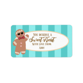 Geschenketiketten für individuell anpassbare Produ Adressaufkleber