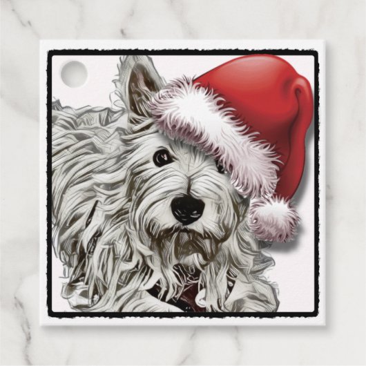 Geschenketiketten _ Koji Santa Geschenkanhänger (Vorderseite)