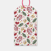 Geschenketiketten mit Heiligen und Ornamenten Geschenkanhänger (Rückseite)