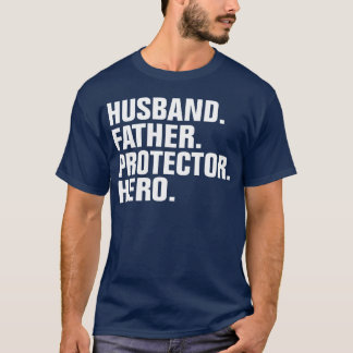 Geschenkfamilie Pater Protector Helden T-Shirt