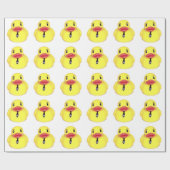 Geschenkfett, Rubber-Duck-Geschenkwrap Geschenkpapier (Flach)