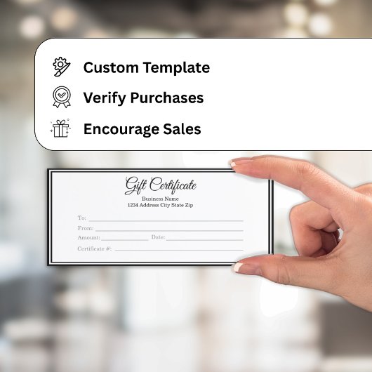 Geschenkgutachten - Druckvorlage