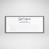 Geschenkgutachten - Druckvorlage