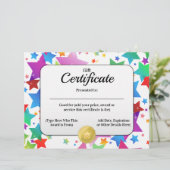 Geschenkgutachten Erstellen eines anpassbaren 8.5x (Stehend Vorderseite)