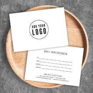 Geschenkgutachten für Ihre Logo-Schreibmaschine hi