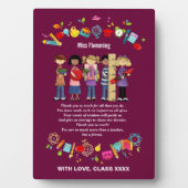 Geschenkgutachten für Individuelle Name Fotoplatte (Vorderseite)