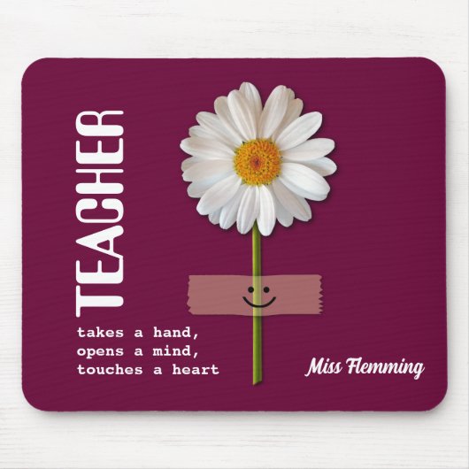 Geschenkgutachten für Individuelle Name Mousepad (Vorne)