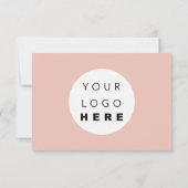 Geschenkgutachten für Unternehmen - Rose für Logos (Rückseite)