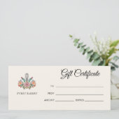 Geschenkgutschein (Stehend Vorderseite)