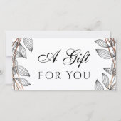 Geschenkgutschein (Vorderseite)