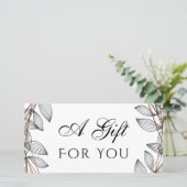 Geschenkgutschein (Stehend Vorderseite)