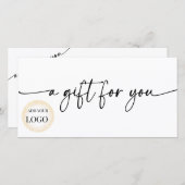 Geschenkgutschein (Vorne/Hinten)