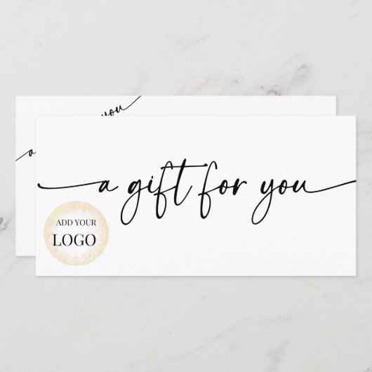 Geschenkgutschein (Vorne/Hinten)