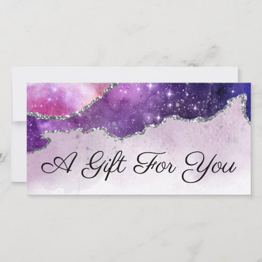 Geschenkgutschein (Vorderseite)