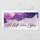 Geschenkgutschein (Vorne/Hinten)