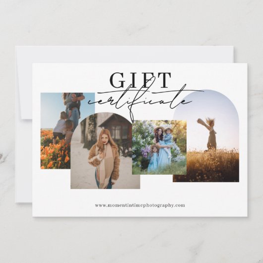 Geschenkgutschein (Vorderseite)