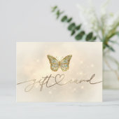 Geschenkgutschein (Stehend Vorderseite)