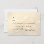 Geschenkgutschein (Rückseite)