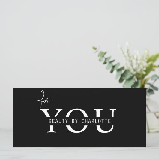 Geschenkgutschein (Stehend Vorderseite)