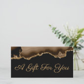 Geschenkgutschein (Stehend Vorderseite)