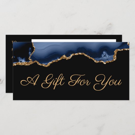 Geschenkgutschein (Vorne/Hinten)