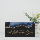 Geschenkgutschein (Stehend Vorderseite)