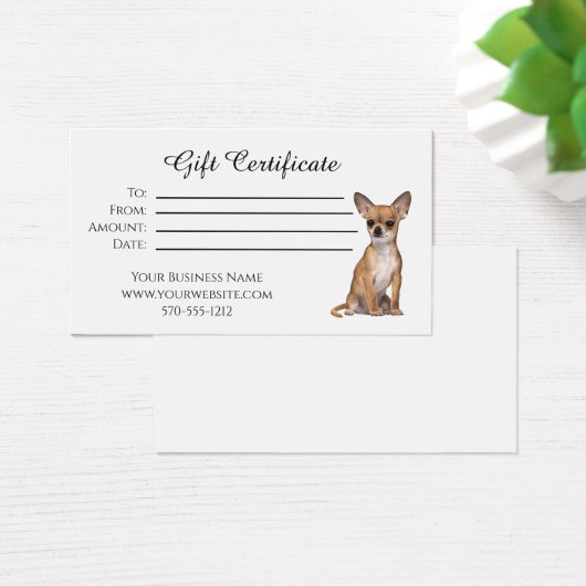 Geschenkgutschein (Schreibtisch)