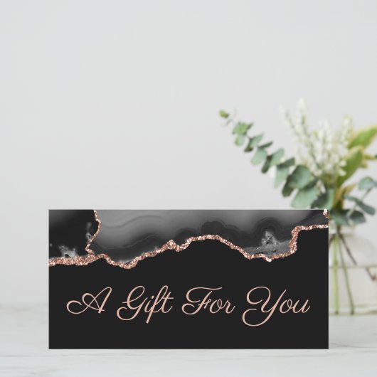 Geschenkgutschein (Stehend Vorderseite)