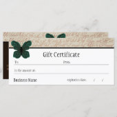 Geschenkgutschein (Vorne/Hinten)