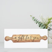 Geschenkgutschein Backbäckerei Button (Stehend Vorderseite)