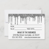 Geschenkgutschein Boarding Hunde Erwachsener Haust (Rückseite)