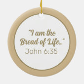 Geschenkgutschein! Erstkommunionenschmuck Keramik Ornament (Hinten)