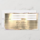 Geschenkgutschein für Aquarellen und Goldfunde (Rückseite)