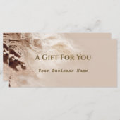 Geschenkgutschein für Aurum Textured Gold Marmor (Vorne/Hinten)