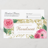 Geschenkgutschein für benutzerdefinierte Aquarellf (Vorne/Hinten)